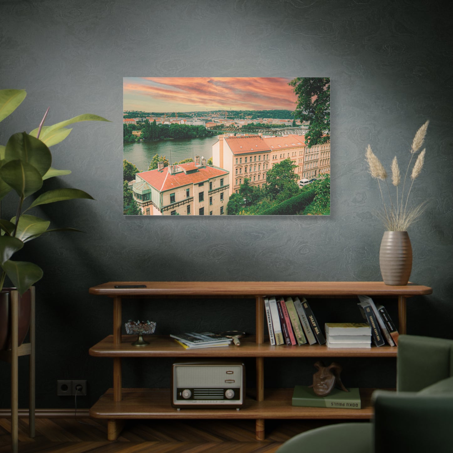 Prague Matte Canvas, Stretched, 1.25"