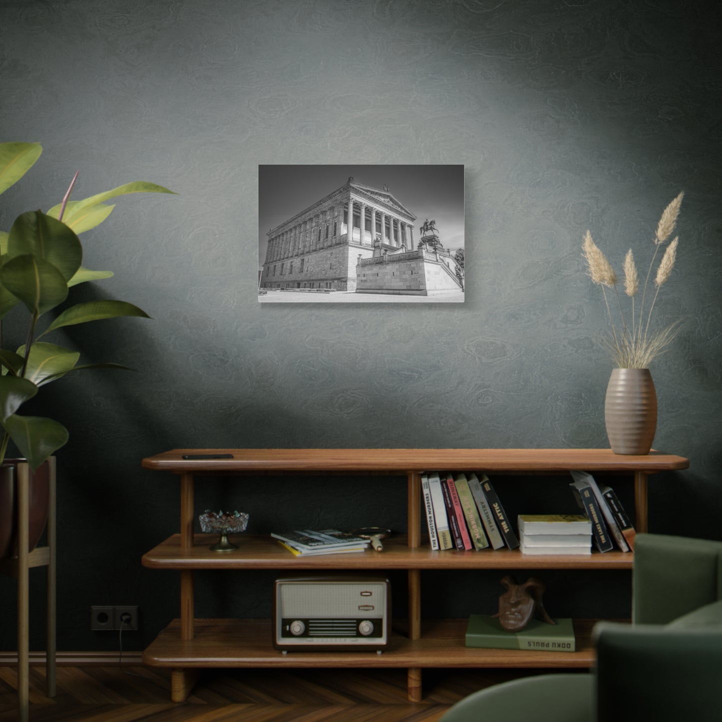 Berlin Roman Building Matte Canvas, Stretched, 1.25"