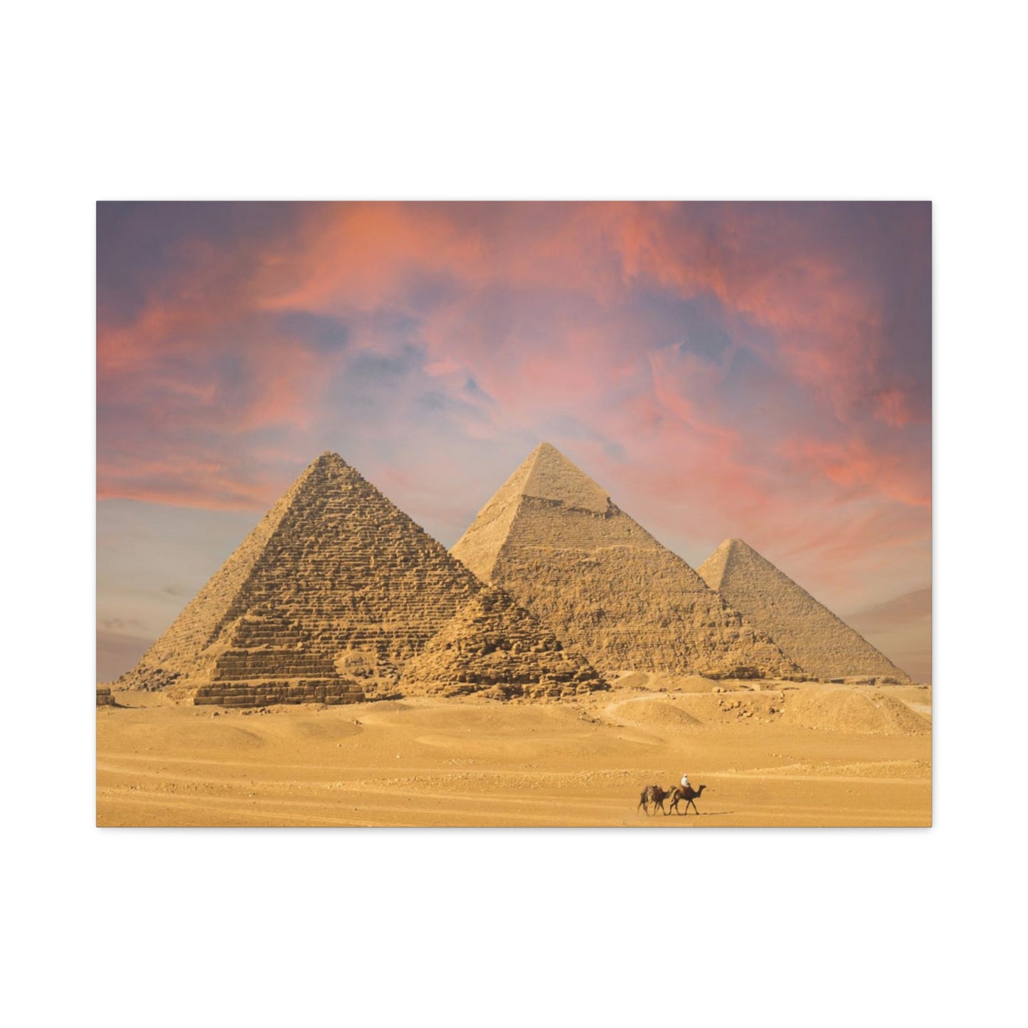 Great Pyramids Matte Canvas, Stretched, 1.25"