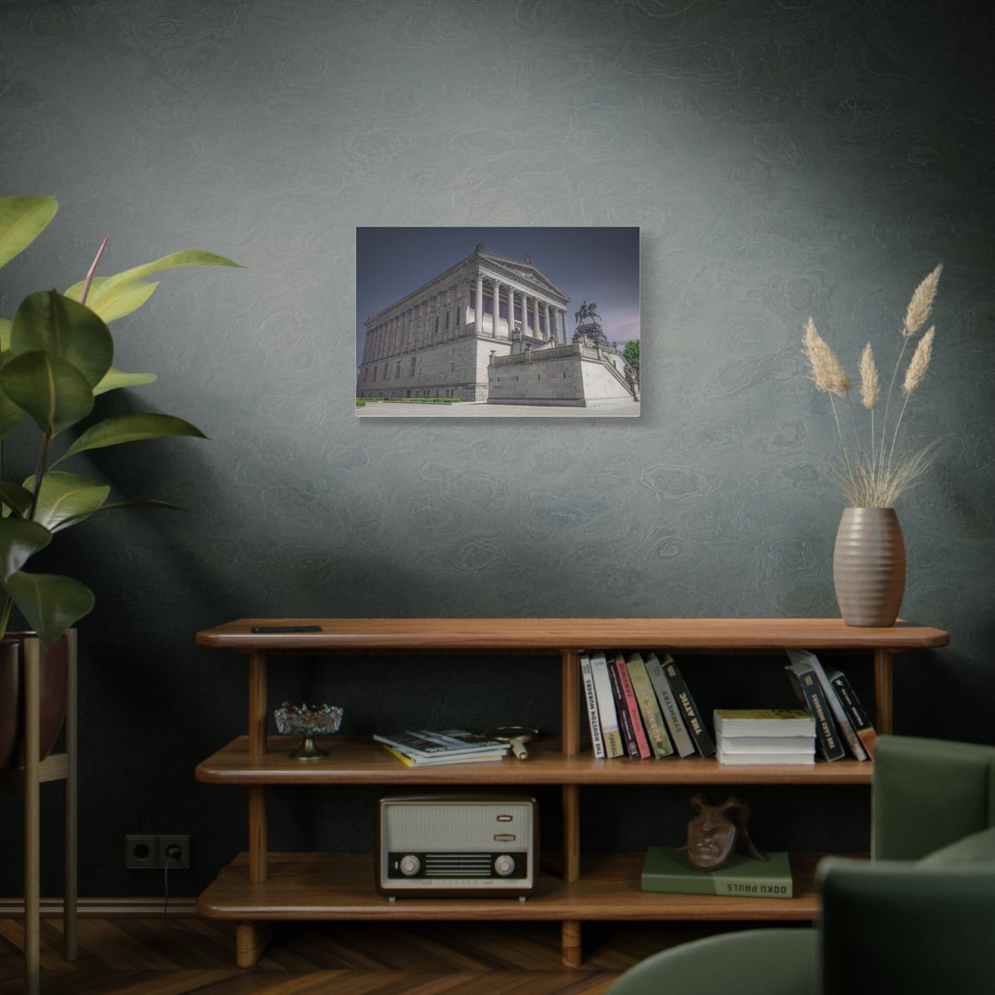 Berlin Roman Building (color) Matte Canvas, Stretched, 1.25"
