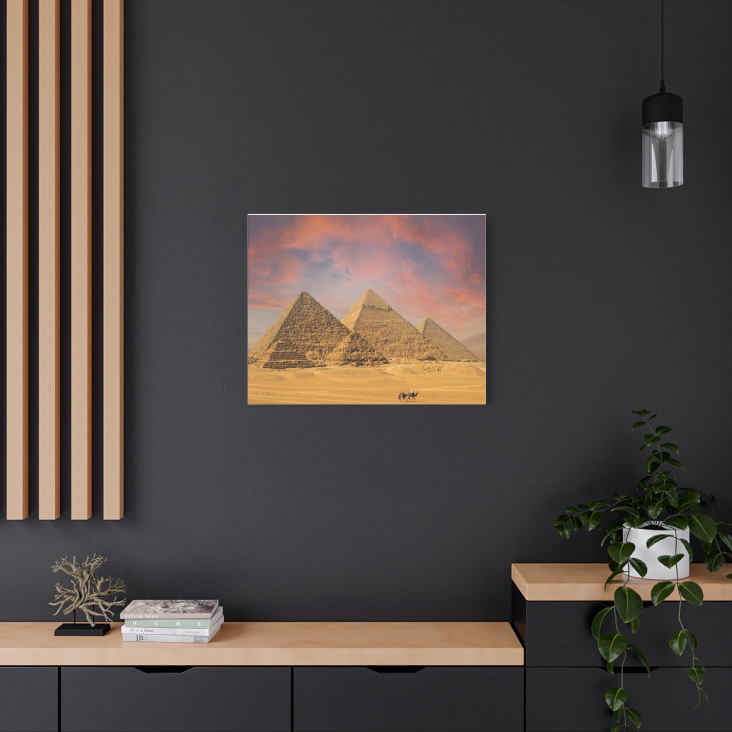 Great Pyramids Matte Canvas, Stretched, 1.25"