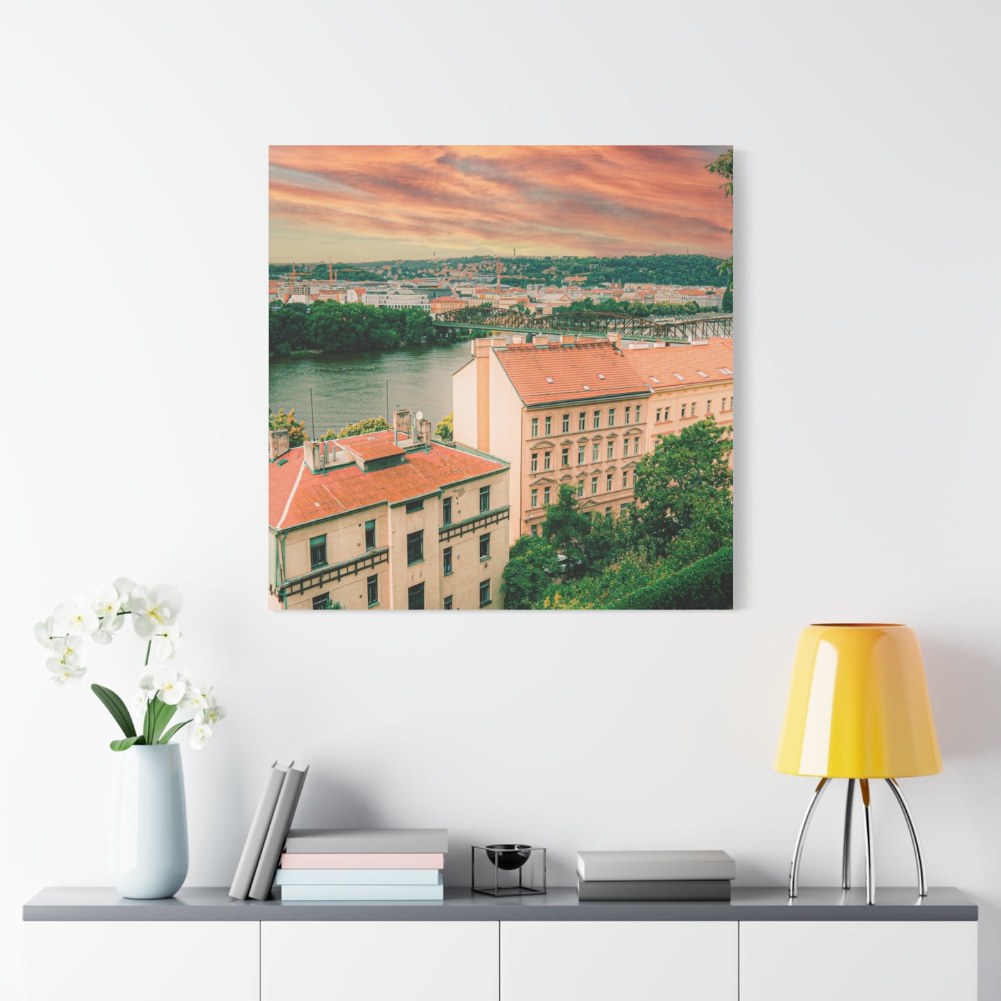 Prague Matte Canvas, Stretched, 1.25"