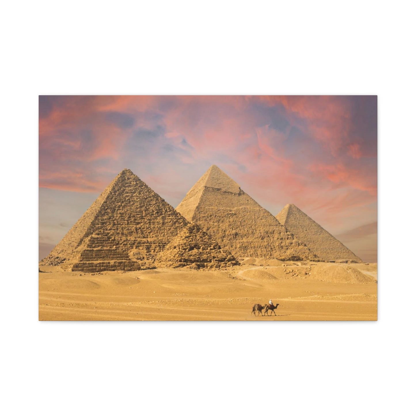 Great Pyramids Matte Canvas, Stretched, 1.25"