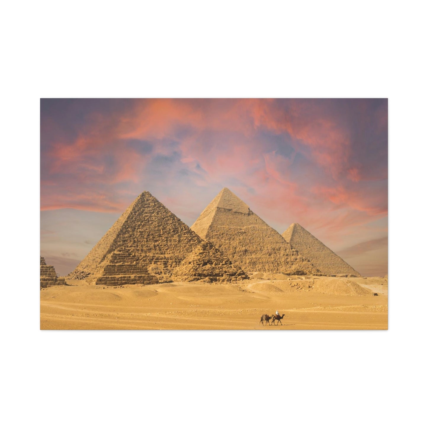 Great Pyramids Matte Canvas, Stretched, 1.25"