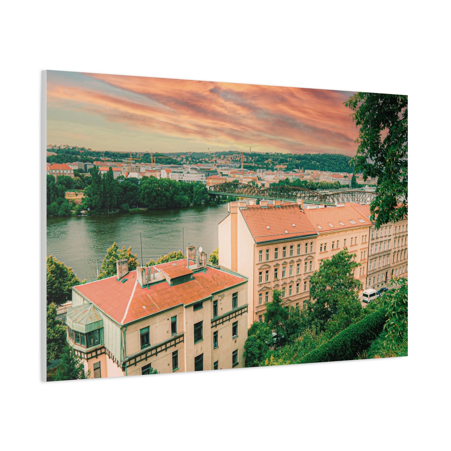 Prague Matte Canvas, Stretched, 1.25"