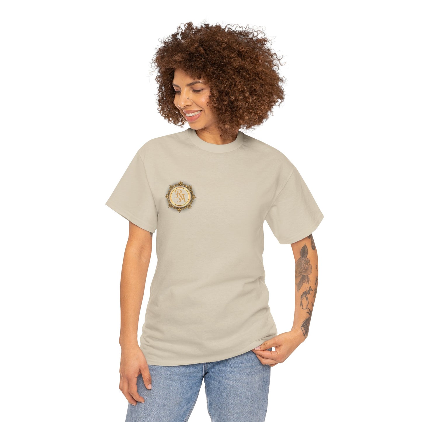 T-Shirt with Retro Logo Europe Delivery