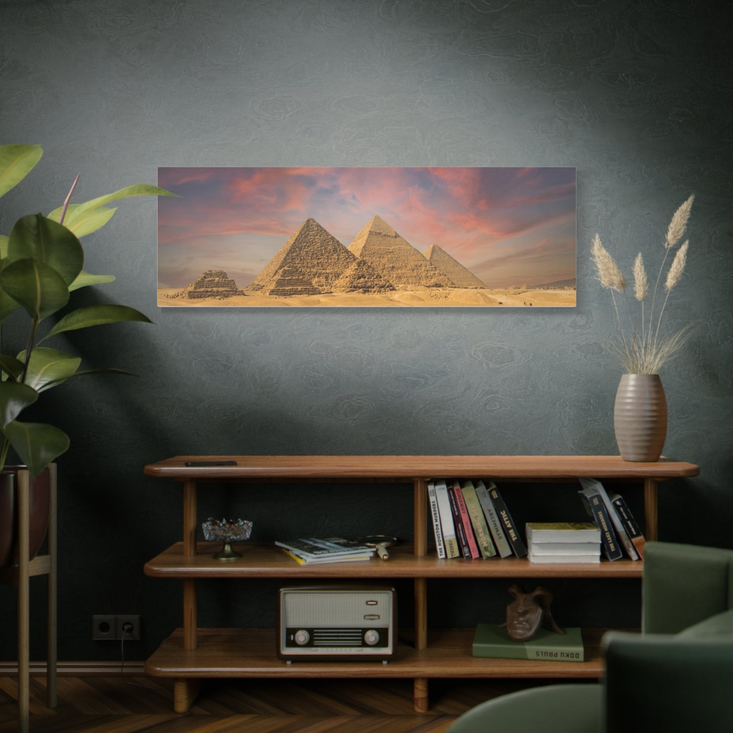 Great Pyramids Matte Canvas, Stretched, 1.25"