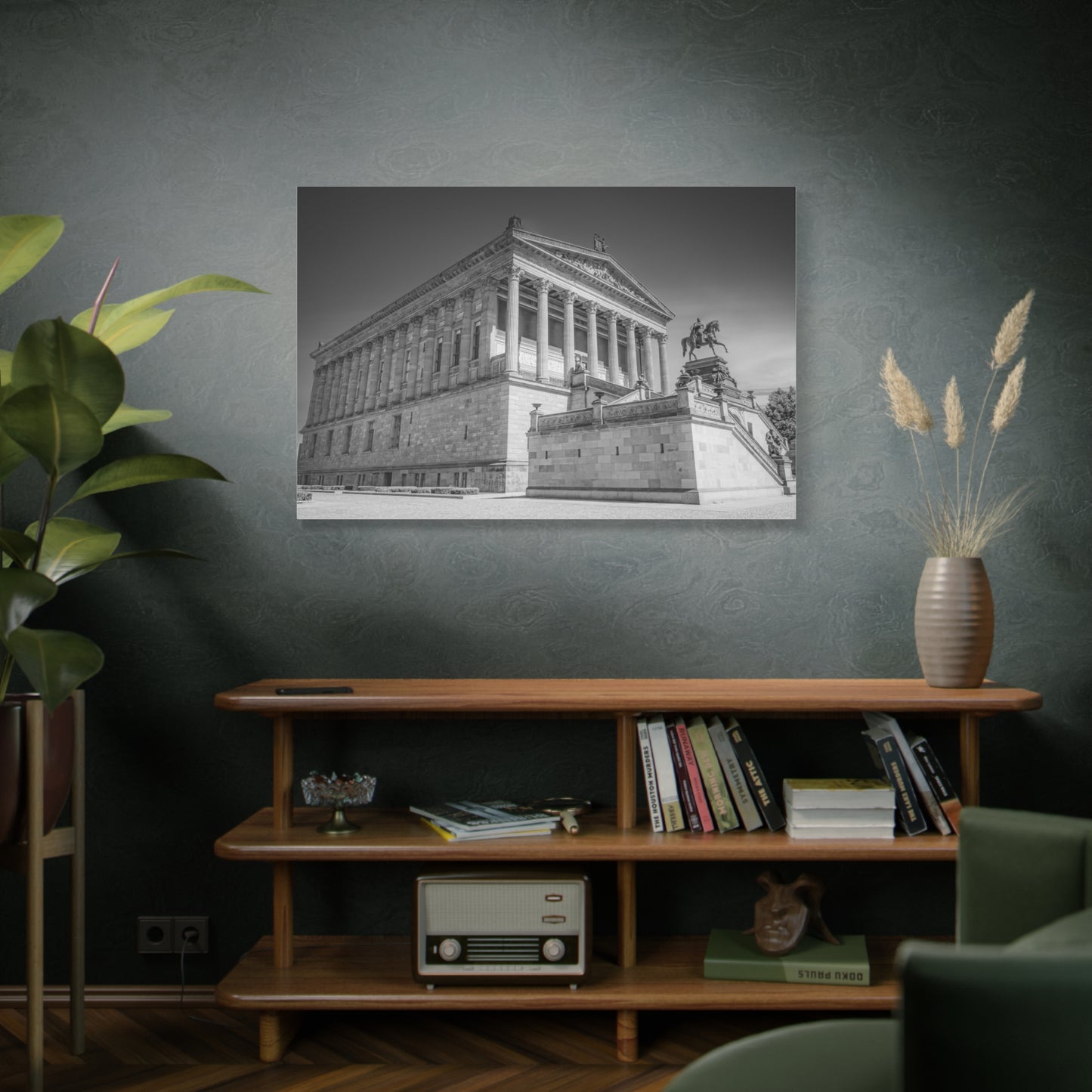 Berlin Roman Building Matte Canvas, Stretched, 1.25"