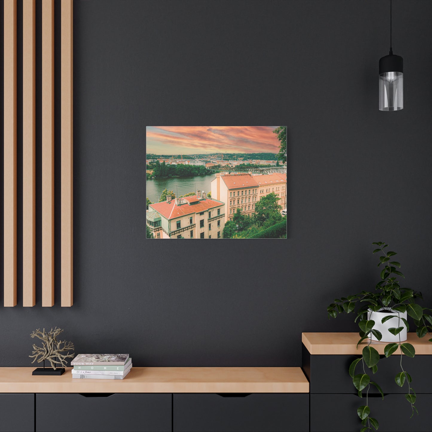 Prague Matte Canvas, Stretched, 1.25"