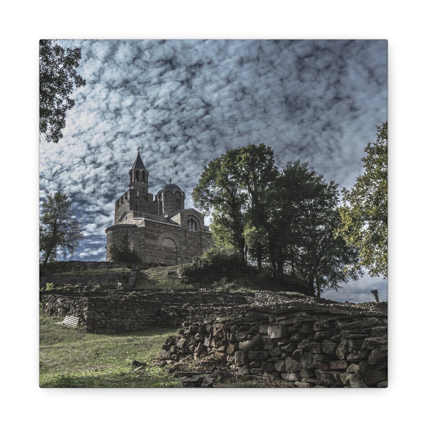 Church Matte Canvas, Stretched, 1.25"