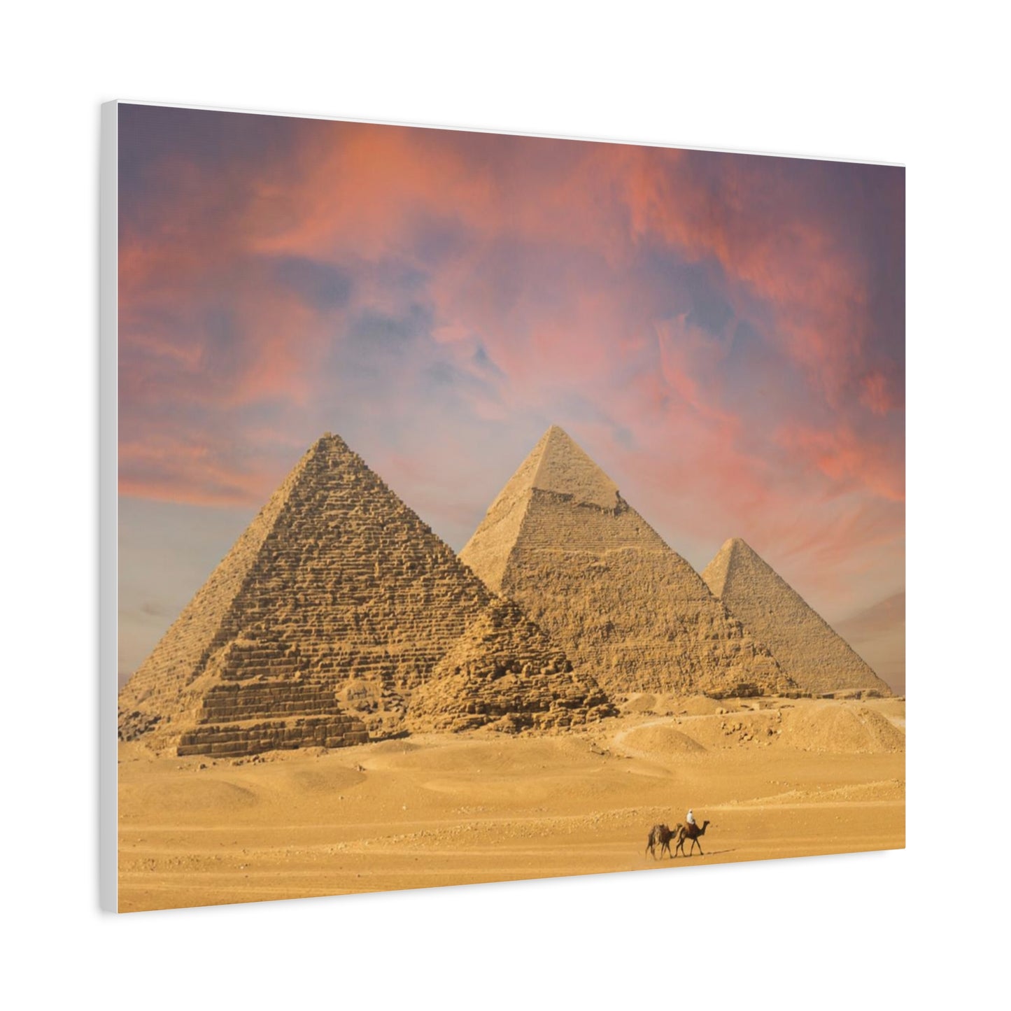 Great Pyramids Matte Canvas, Stretched, 1.25"