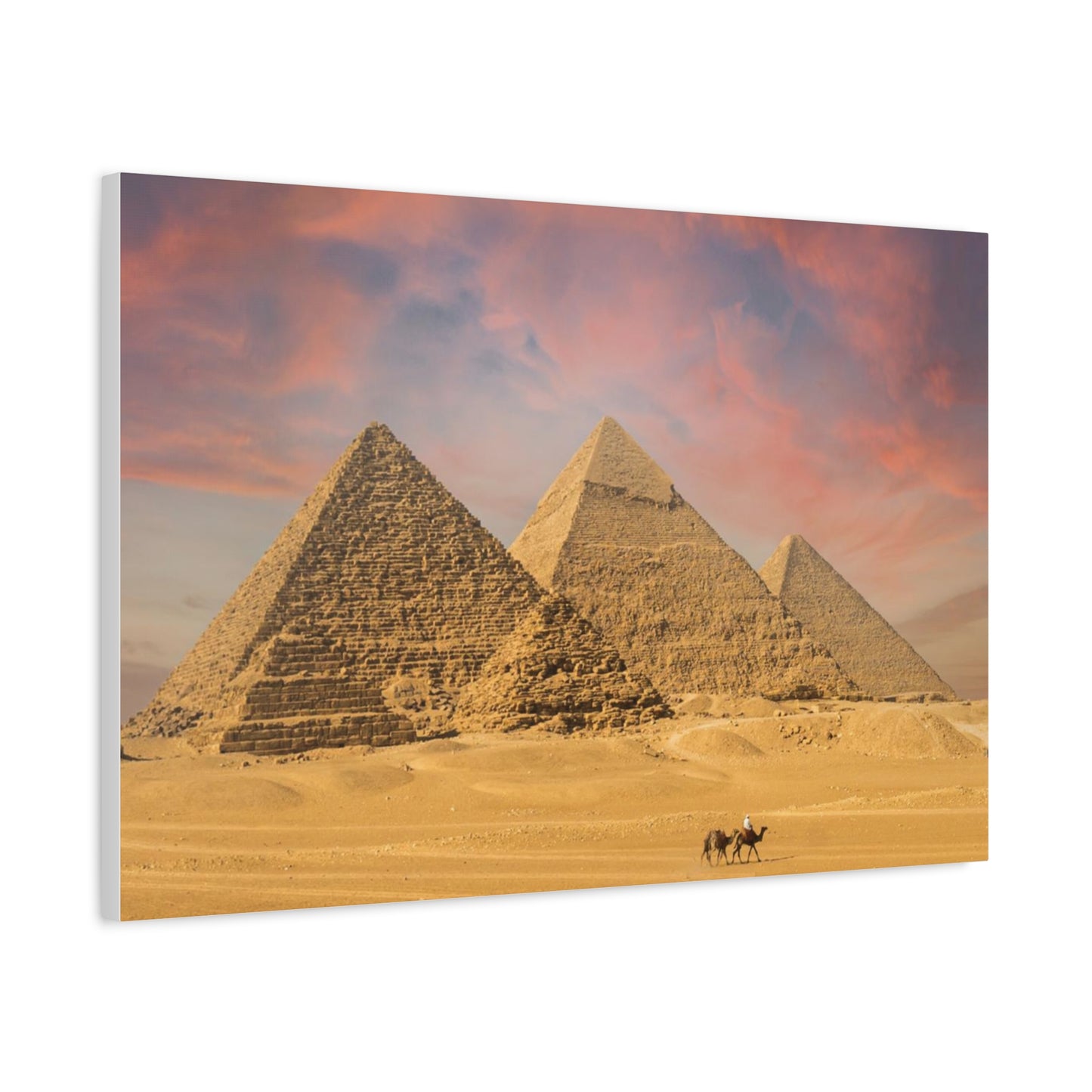 Great Pyramids Matte Canvas, Stretched, 1.25"