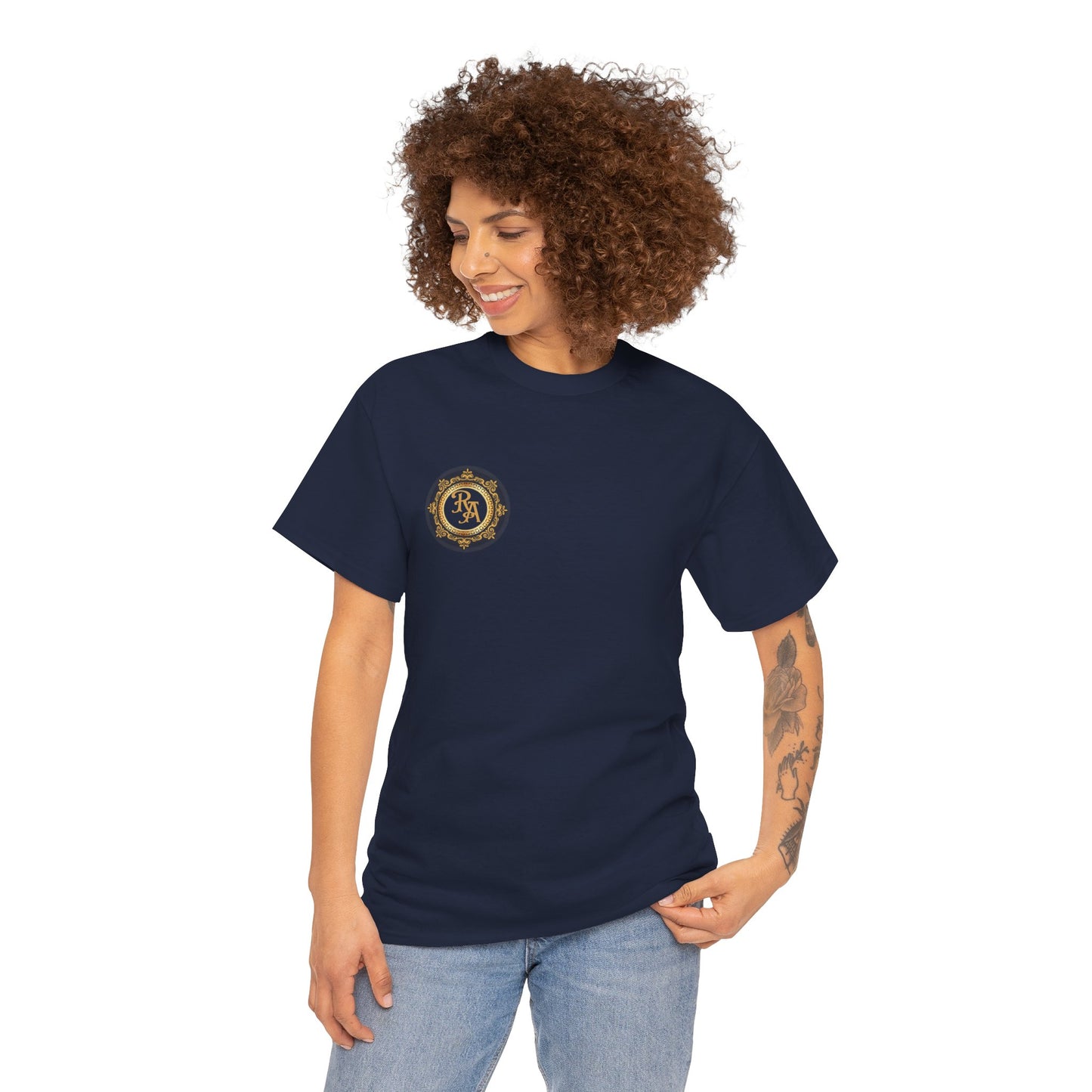 T-Shirt with Retro Logo Europe Delivery