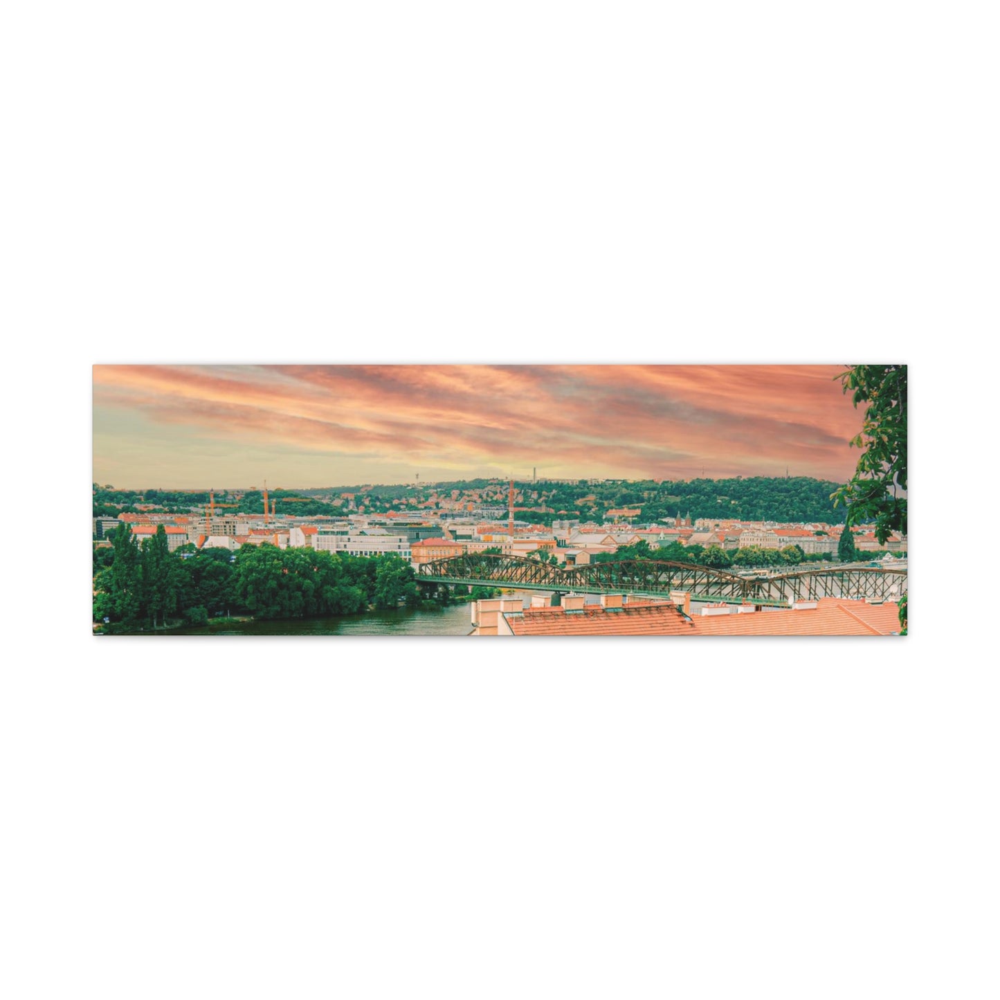 Prague Matte Canvas, Stretched, 1.25"