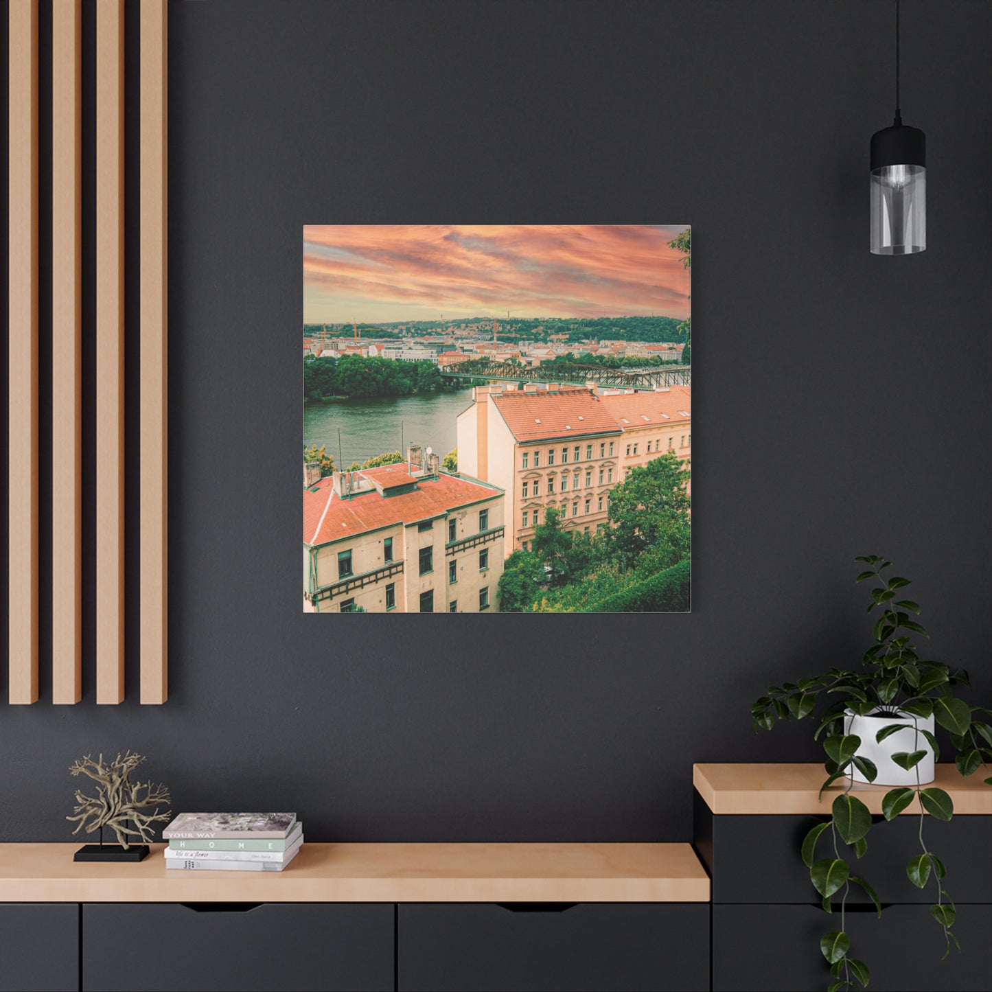 Prague Matte Canvas, Stretched, 1.25"