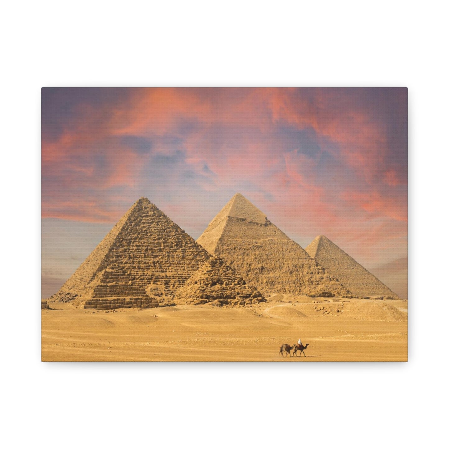 Great Pyramids Matte Canvas, Stretched, 1.25"