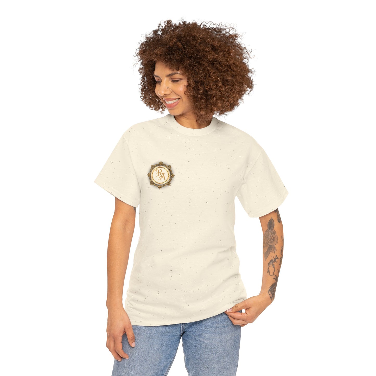 T-Shirt with Retro Logo Europe Delivery