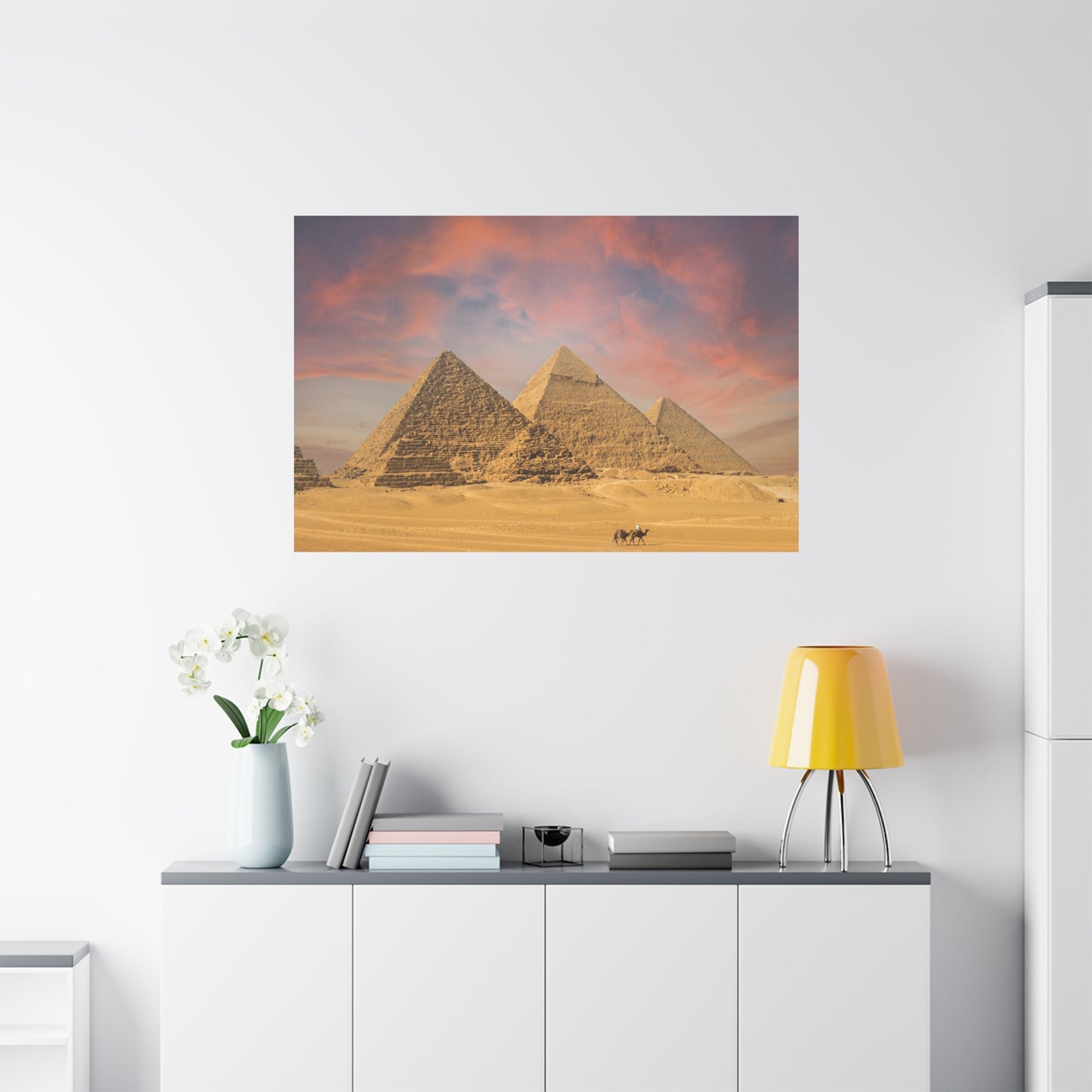 Great Pyramids Matte Canvas, Stretched, 1.25"