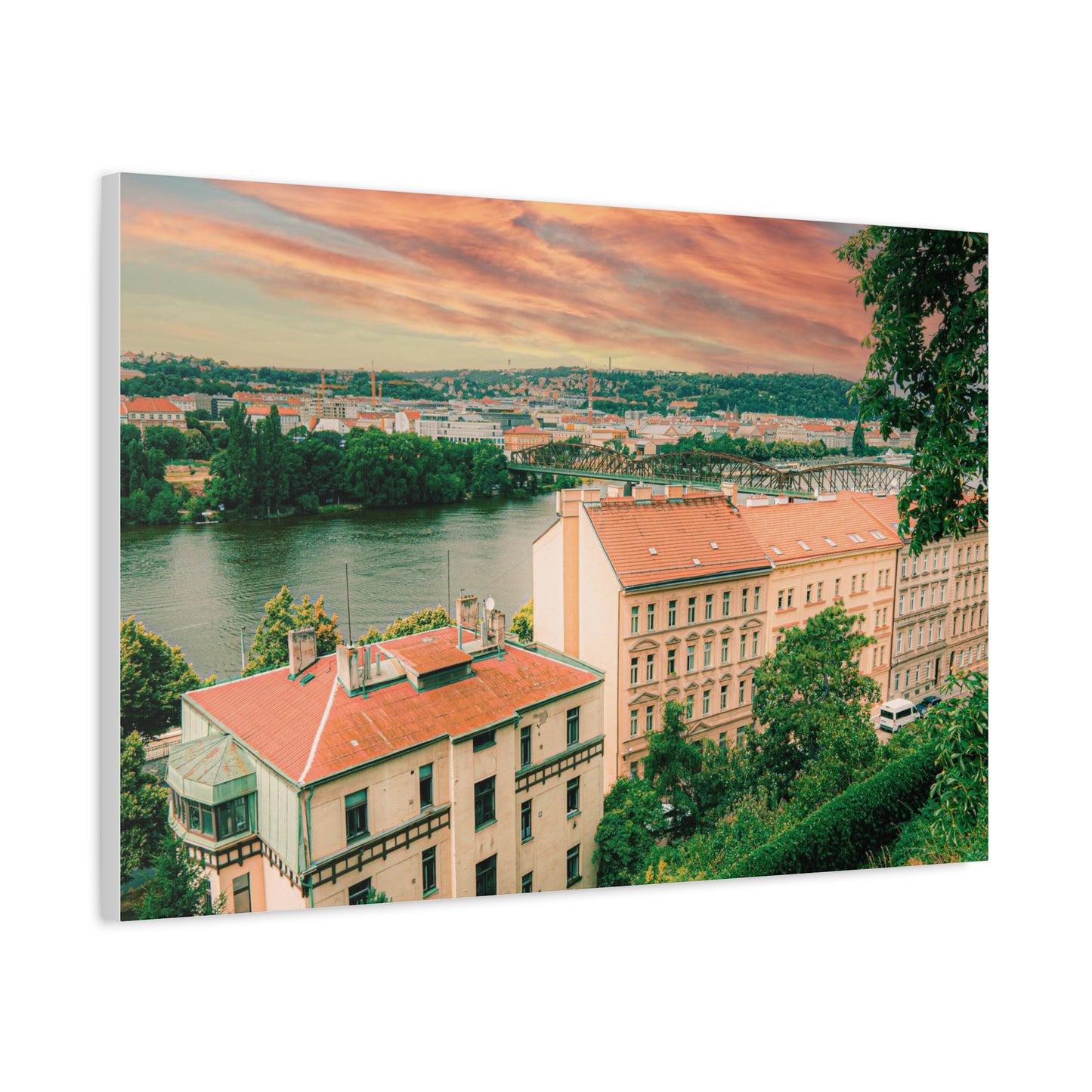 Prague Matte Canvas, Stretched, 1.25"