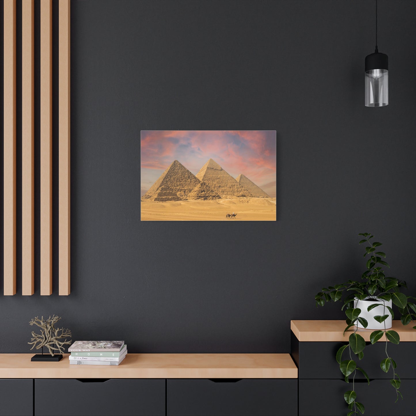 Great Pyramids Matte Canvas, Stretched, 1.25"