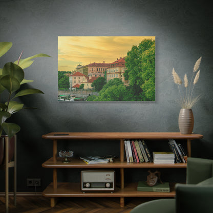 Prague City Matte Canvas, Stretched, 1.25"