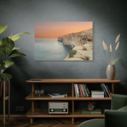 Malta Sunset Matte Canvas, Stretched, 1.25"