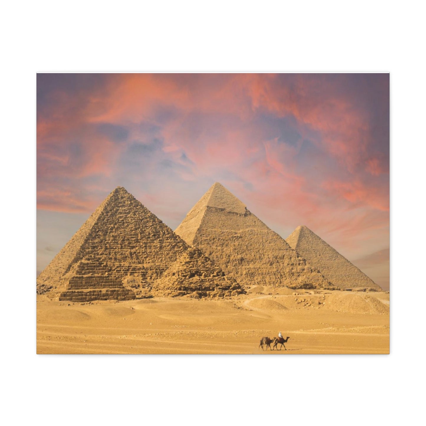 Great Pyramids Matte Canvas, Stretched, 1.25"