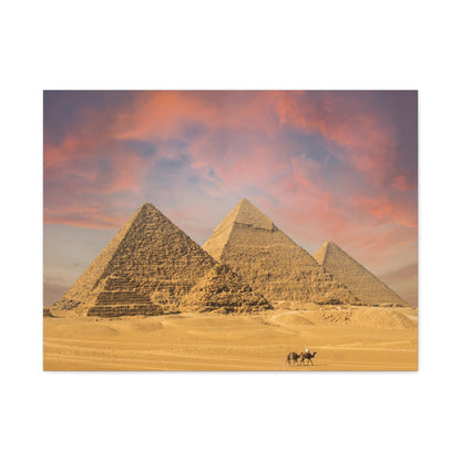 Great Pyramids Matte Canvas, Stretched, 1.25"