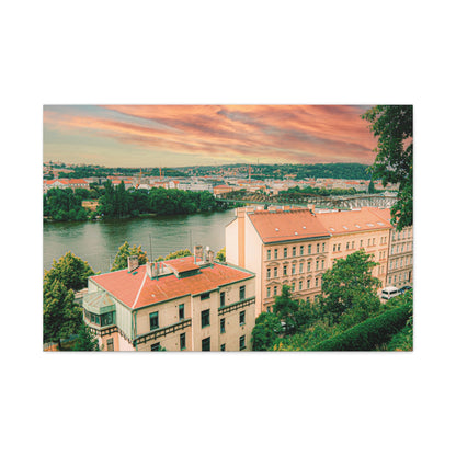 Prague Matte Canvas, Stretched, 1.25"