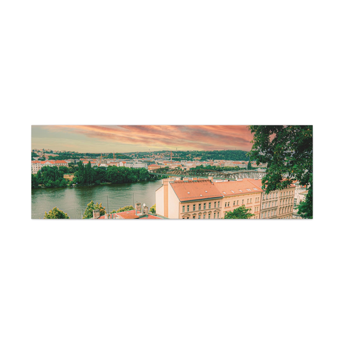 Prague Matte Canvas, Stretched, 1.25"