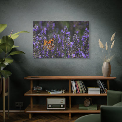 Orange Butterfly Matte Canvas, Stretched, 1.25"