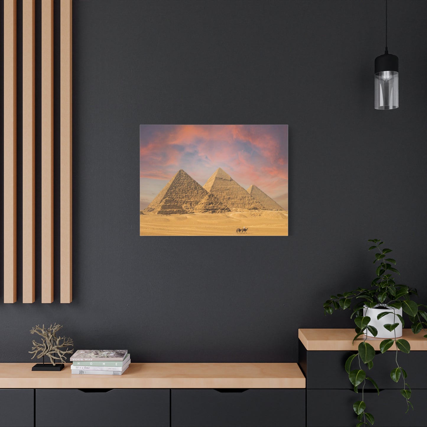 Great Pyramids Matte Canvas, Stretched, 1.25"