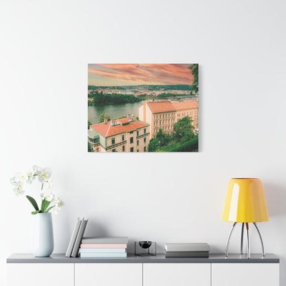 Prague Matte Canvas, Stretched, 1.25"
