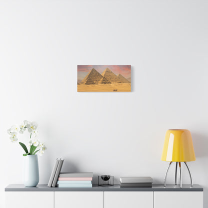 Great Pyramids Matte Canvas, Stretched, 1.25"