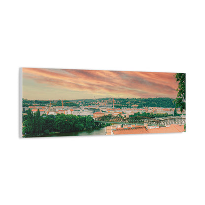 Prague Matte Canvas, Stretched, 1.25"
