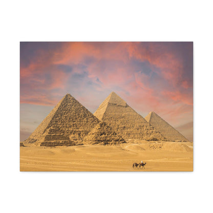 Great Pyramids Matte Canvas, Stretched, 1.25"