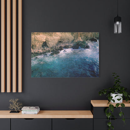 Malta Mediterranean Coast Matte Canvas, Stretched, 1.25"