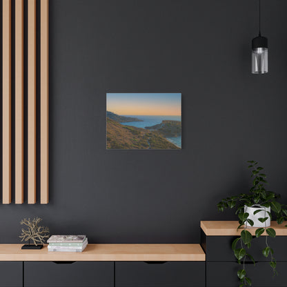 Malta Sunset Matte Canvas, Stretched, 1.25"