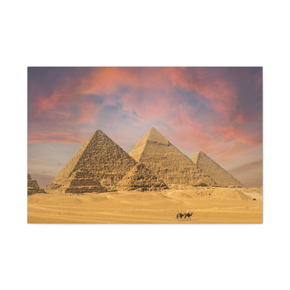 Great Pyramids Matte Canvas, Stretched, 1.25"