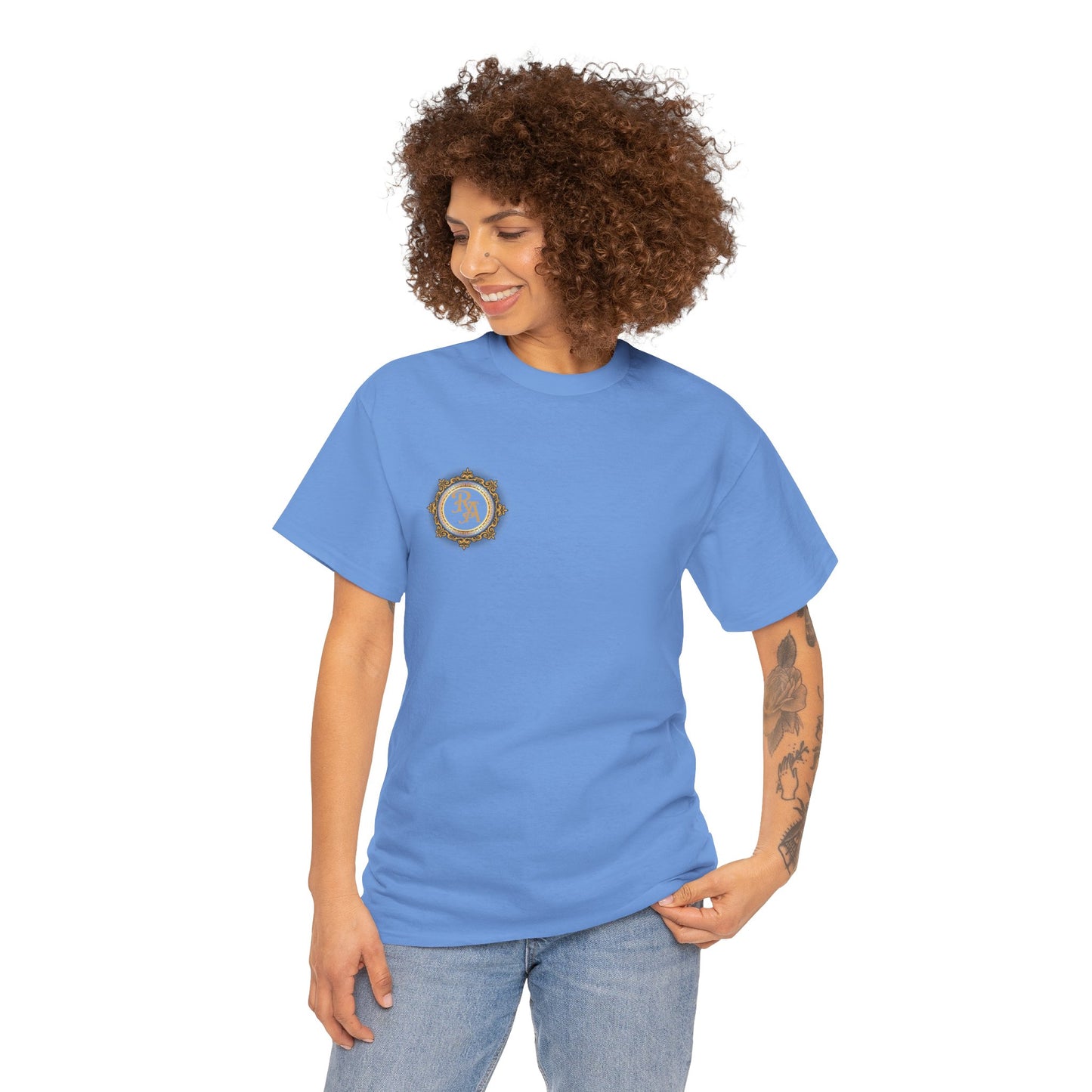 T-Shirt with Retro Logo Europe Delivery