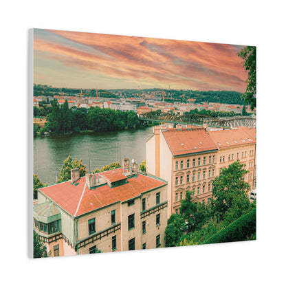 Prague Matte Canvas, Stretched, 1.25"