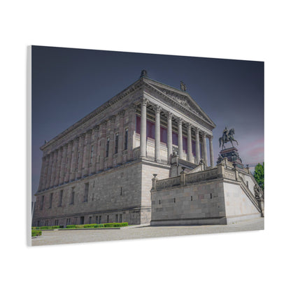 Berlin Roman Building (color) Matte Canvas, Stretched, 1.25"