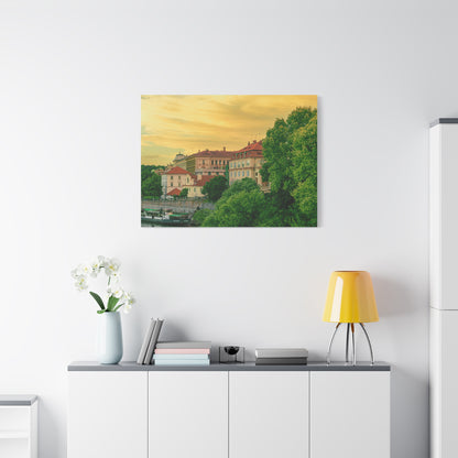 Prague City Matte Canvas, Stretched, 1.25"