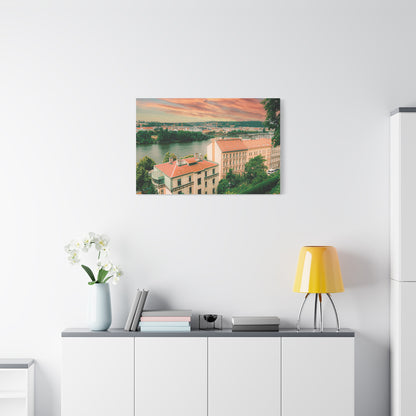 Prague Matte Canvas, Stretched, 1.25"