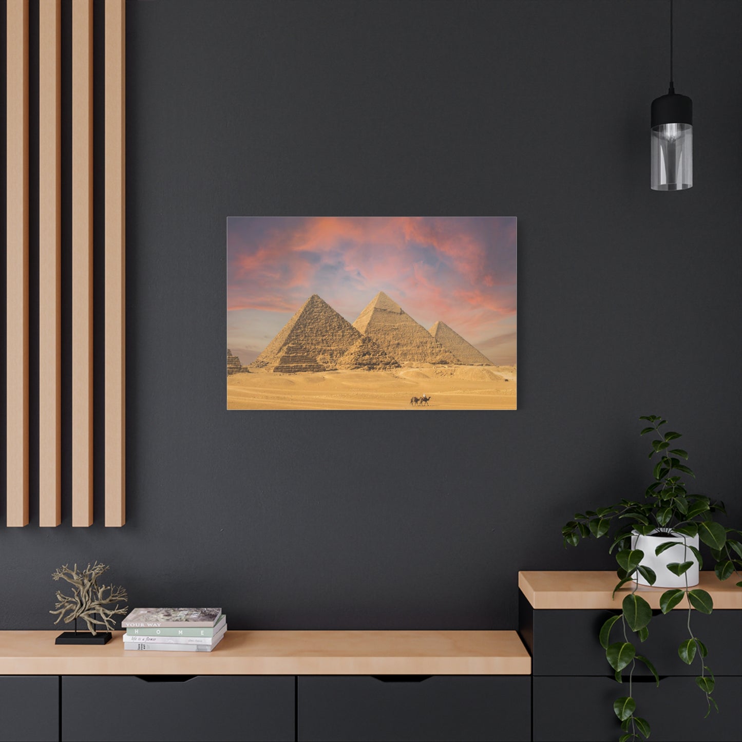 Great Pyramids Matte Canvas, Stretched, 1.25"