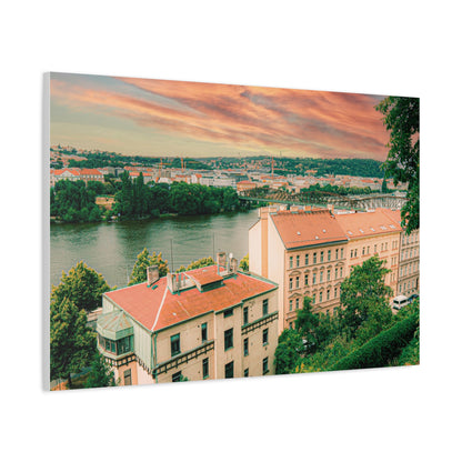 Prague Matte Canvas, Stretched, 1.25"