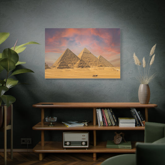 Great Pyramids Matte Canvas, Stretched, 1.25"