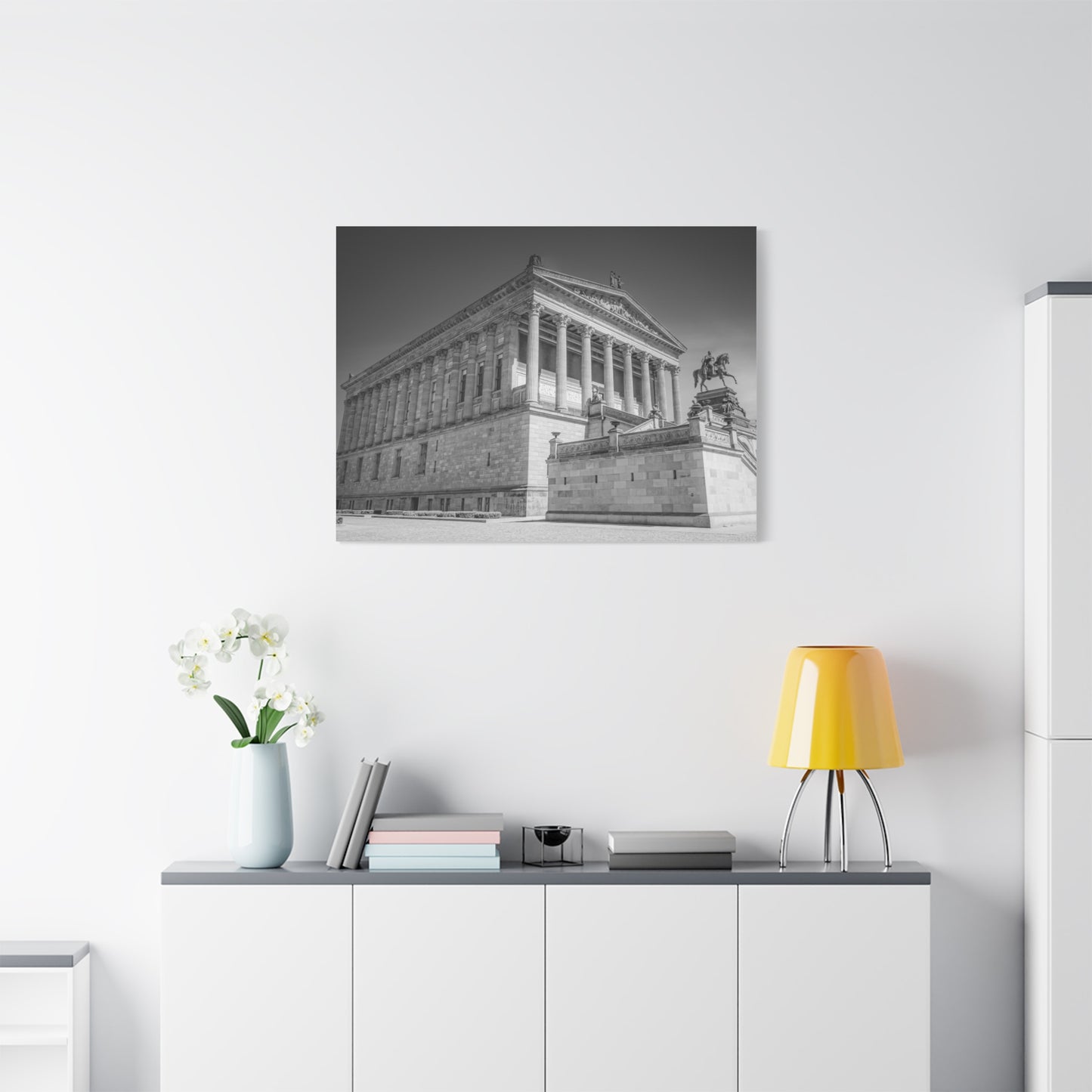 Berlin Roman Building Matte Canvas, Stretched, 1.25"