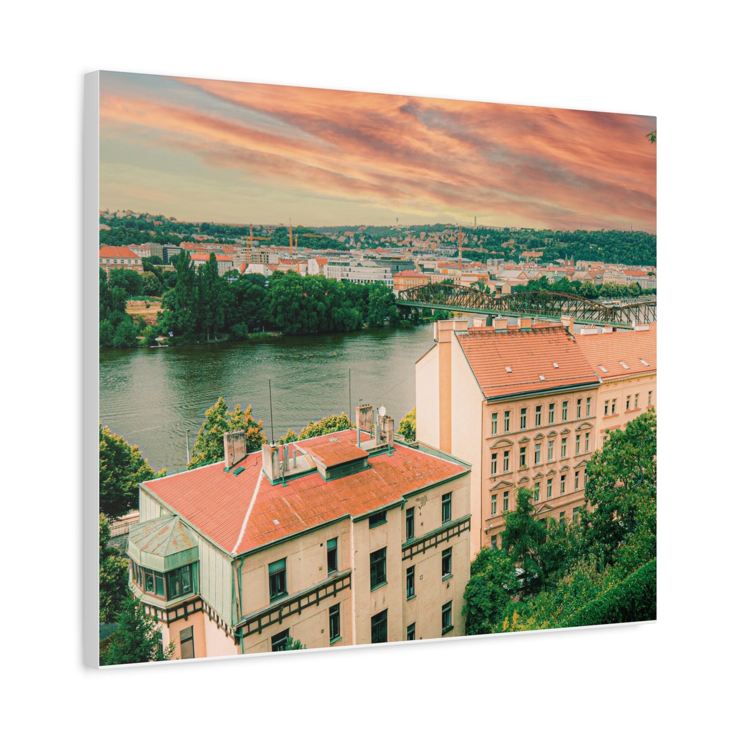 Prague Matte Canvas, Stretched, 1.25"