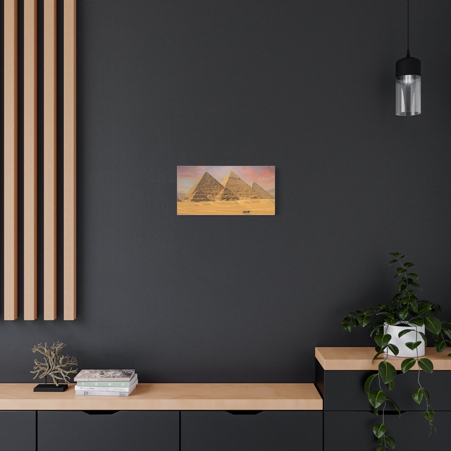 Great Pyramids Matte Canvas, Stretched, 1.25"